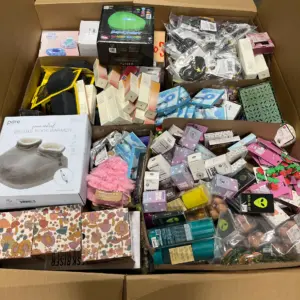 New Name-Brand Merchandise Pallet Weighing 301 lb, 32 in High
