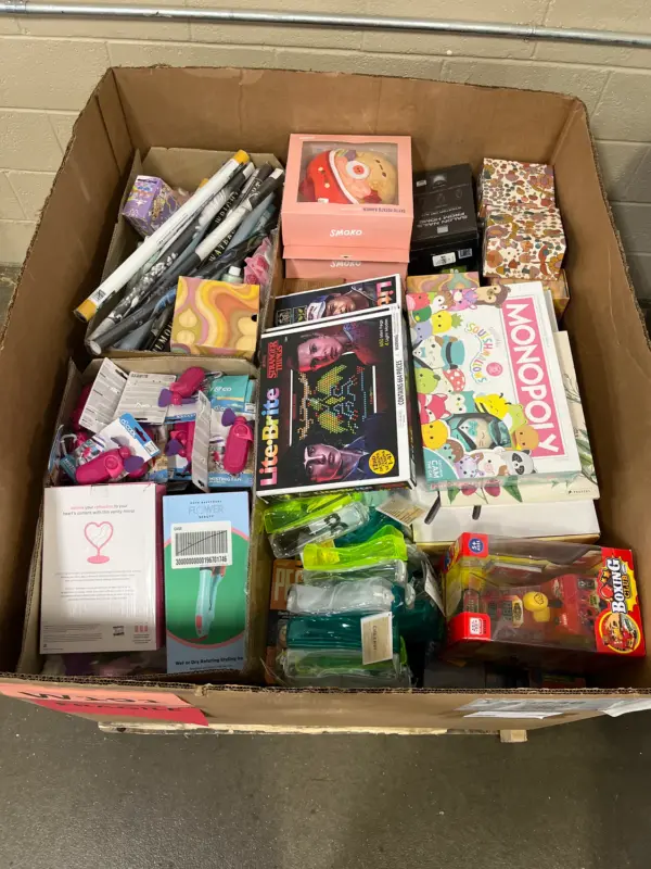Mixed Retail Pallet of New Name-Brand Items, 229 lb with Manifest