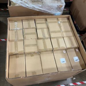 Large White Floral Vase Pallet, New Stock with Manifest Link – 200 lb