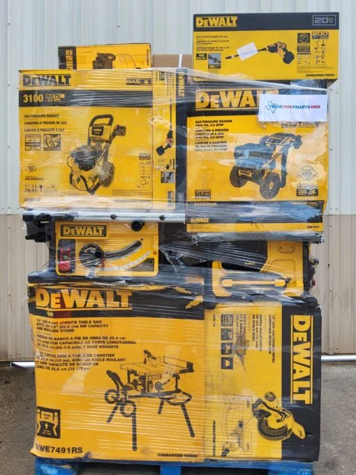 DeWalt Cordless & Corded Tools, 80 Sealed Units with Accessories