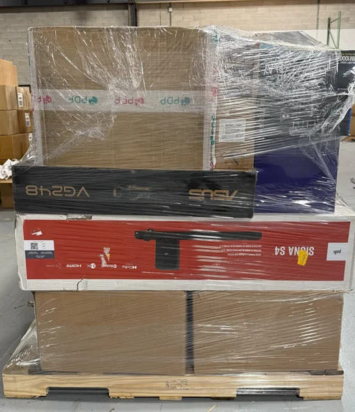AMZ Electronics – PALLET – 74 Items – €11,833.50 MSRP – RETURNS