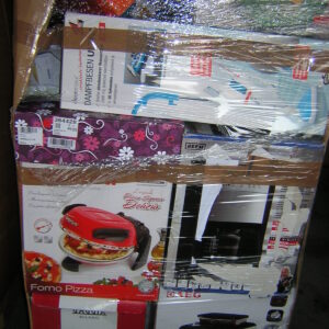 280-Unit Lot of Discounted Kitchen Appliances, Coffee Machines to Vacuums