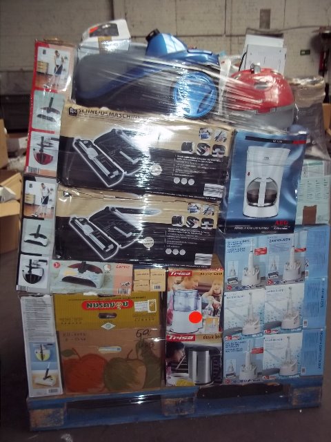 Itemized Supplier Pallet: 200 Kitchen Appliances in 22 Categories