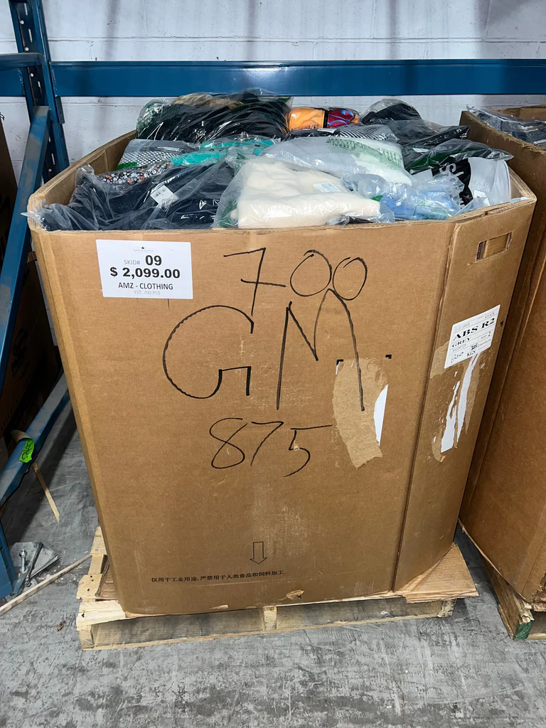 Brand Name Clothing Pallets
