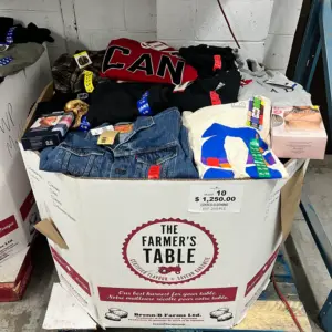 Pallet #10 of New Mixed Brand Name Clothing, 250 Pieces for All Ages