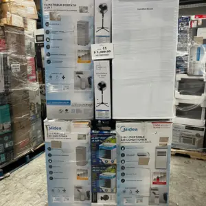 Air Conditioning Units Resale Pallet #11 – Untested Appliance Mix