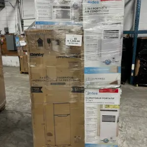 Lot 3 – Mostly Air Conditioners, New to Unsalable Condition Returns