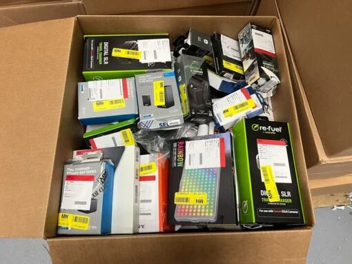 GoPro Creator Gear, Sony Chargers & JOBY Tripods – 44 Items, €2,180.84 MSRP