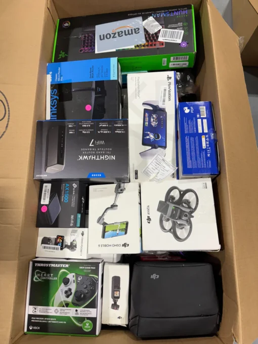 171-Item Pallet: ROG & MSI Motherboards, DJI Drones, Logitech – A$53,800