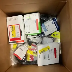 Five Pro Bluetooth Headsets in a 24-Item Returns Box – €1,525.79 MSRP