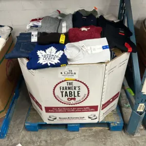 Pallet CW #15 With 250 A-Grade New Pieces From Designer and Brand Labels