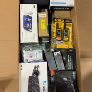200-Item Electronics Pallet: DJI Drones, MSI Handhelds & Escort – A$61,531 MSRP