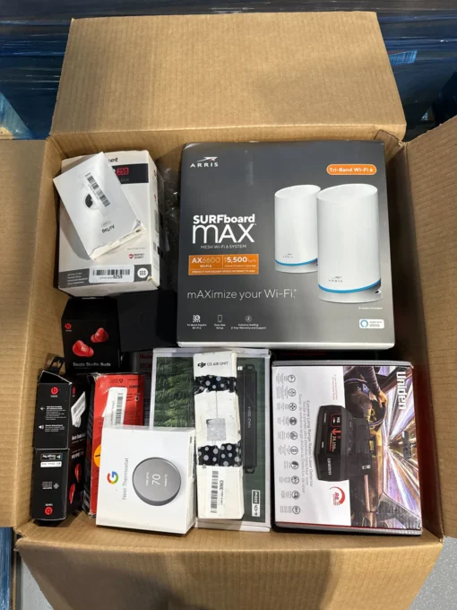 Uniden R8 Extreme, ARRIS Mesh & Yale Lock Returns Box – 21 Items, A$6,467 MSRP