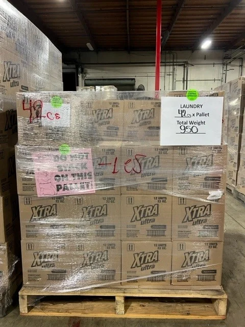buy laundry detergent pallets wholesale