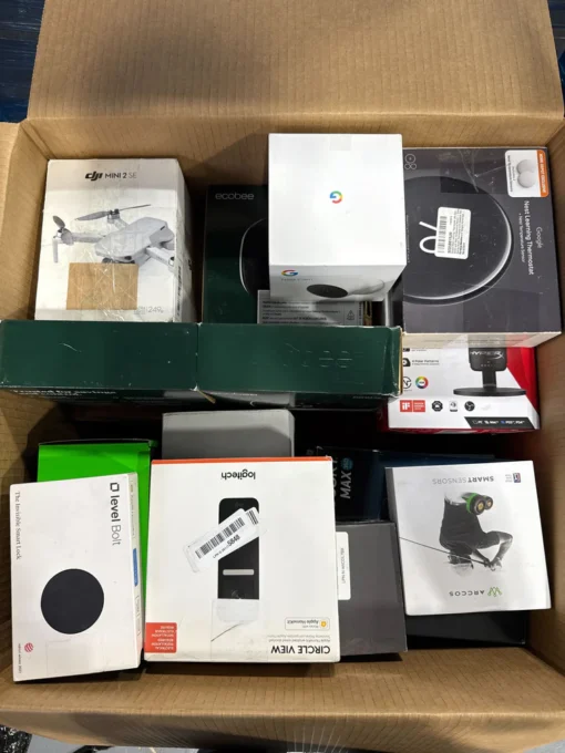 Six Smart Locks, Four Thermostats & More – 23-Item Electronics Box, A$7,402.89