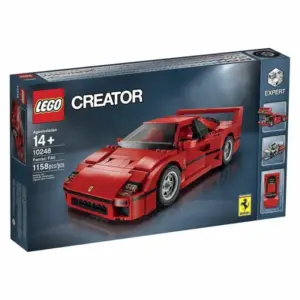 Ten Factory-Sealed LEGO Creator Ferrari F40 Sets, Model 10248 Retired