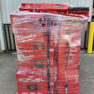 Milwaukee M12, M18 & M18 Fuel Batteries, Chargers & Tools – 200 Units