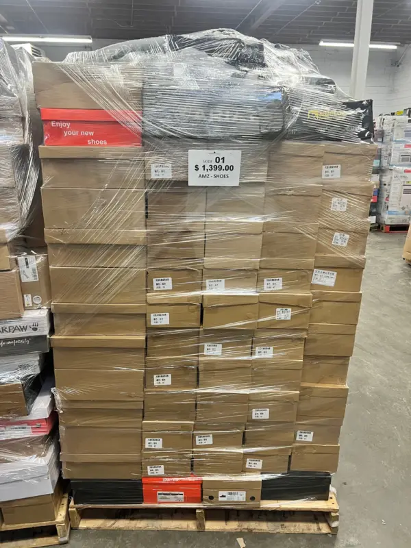 Amz Shoes Pallet #1: Premium and Everyday Brand Footwear, New to Returns