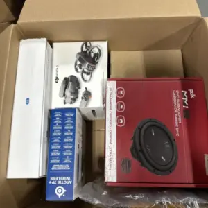 Laser Cinema Projector, DJI Gimbal & Smart Deadbolts Box – 7 Items, A$3,487.13
